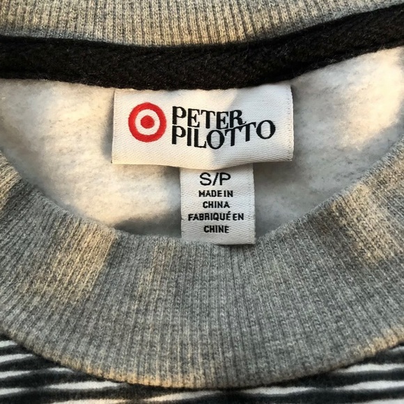 Peter Pilotto printed Sweatshirt Gray Blue Small - Picture 5 of 8